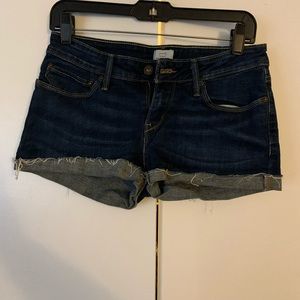 Levi's Dark Blue Jean Shorts